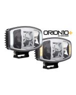 LEDSON Orion10+ Chrome LED Extraljus 100W  (valbart positionsljus)
