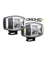 Orion10+ Chrome LED Extraljus 100W  (valbart positionsljus)