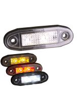 Boreman "Easy Fit" LED sidomarkering (12-24V, E-märkt)