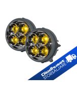 LEDSON DRL-insats för Scania 4 och R-serie (Gul, ett par)