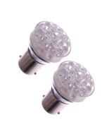 LED-lampor Gula, 24 dioder (2-pack, BAU15s/PY21W)