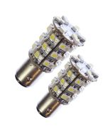 Diodlampor vit/gul med 60st SMD "Switchback" (sockel BAY15d 21/5W) - 2 pack