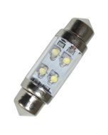 Diodlampa 36 mm 24V Spollampa - Grön