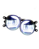 LED DRL rund med L-ljusform (12-24 V)