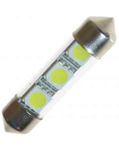 LED lampa xenonvit 36 mm 3 SMD