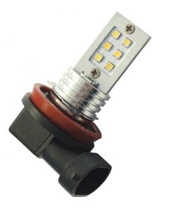 Ledlampa H8 xenonvit 12 x samsung-dioder