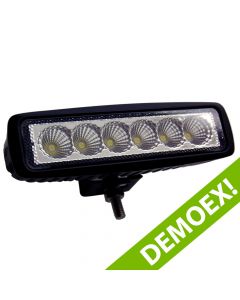 LEDSON LED-backljus 6,3" 6x3W (flood) DEMOEX!