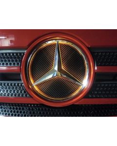 Emblem-belysning för Mercedes Actros (GUL)
