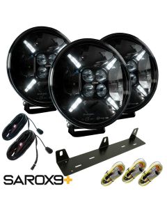 Sarox9+ Trinity LED-extraljuspaket (12 V)