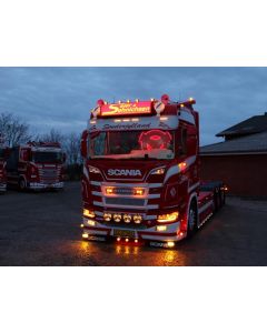 Reflektorljus gul+vit Scania 2016+