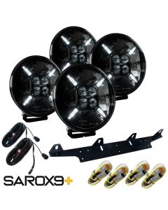 Sarox9+ Quadrinity LED-extraljuspaket (12 V)