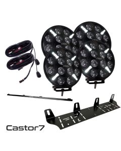 Castor7 Quadrinity LED-extraljuspaket (12 V)