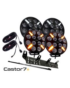 Castor7+ Quadrinity LED-extraljuspaket (12V)