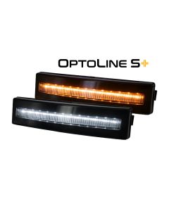 OptoLine S+ Fiberoptiskt positionsljus för Scania solskydd (Vit och Gul-orange)