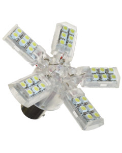 Diodlampa 40 LED 5 wing