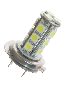 Ledlampa H7, 24V, 18 SMDled