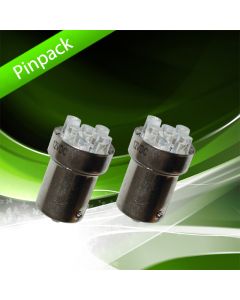 BA15s/R5W, 5 dioder, Pinpack