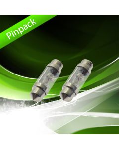 Spollampa 36mm C5W 4 dioder, Pinpack