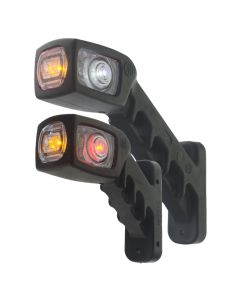 Gummiarm med inbyggd LED (E-märkt, 12-24V)