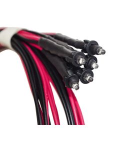 LED-punkter dioder 5-pack (xenonvit, röd eller gul)