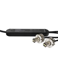 LED Blixtljus / Strobe för hålmontering (ECE R10)