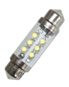 Diodlampa 39 mm vit 