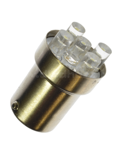 Diodlampa 5 LED, BA15s 10-30V