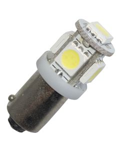 Diodlampa H6W xenonvit 5 SMD