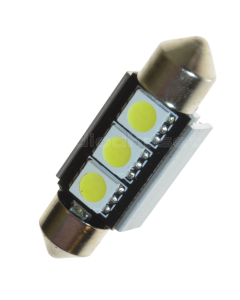Canbus-lampa 36 mm C5W, xenonvit