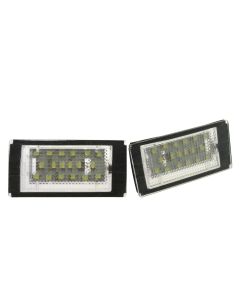 LED-skyltlykta till BMW E46 (2 dörrar, E-märkt, ett par)