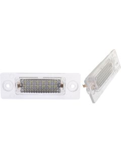 LED-skyltlykta till Skoda Superb och VW: Caddy, Golf, Jetta, Passat, Touran, Transporter