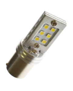 Diodlampa vit 12 x samsungdioder BA15s