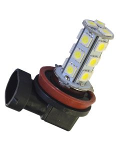 LED-lampa H11 xenonvit 18 SMD