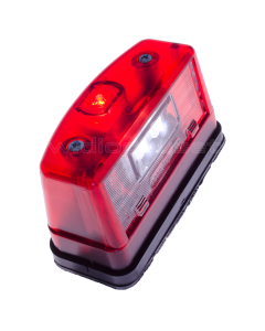 Skyltlykta röd 3 LED E-märkt
