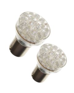 BAY15d/P21/5W, Röda, 24 dioder (2-pack)