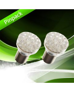 BAY15d/21/5W, 24 dioder, Röd, Pinpack