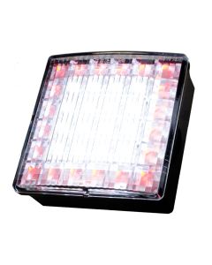 Kombinationsbaklykta med LED, 24V - LED bak/backlykta för infällnad