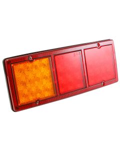LED Kombinationsbakljus 3 kammare (E-godkänd, positions-,broms-ljus, blinkers)