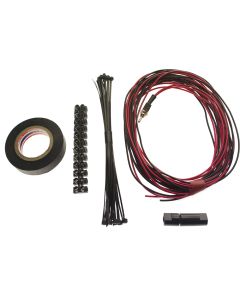 Startkit med brytare, kabel, säkring m.m.