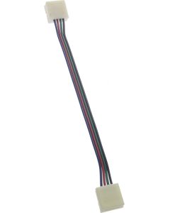 Kabelanslutning "clip on" för påskarvning RGB flexistrip