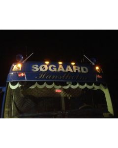Gul LED för takmonterade positionsljus (Volvo FH 2012-)