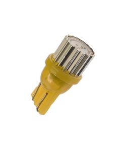 Högintensiv LED-lampa, T10 / W5W, 10-30V, Orange
