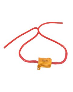 Motstånd motsvarande 10W glödlampa (12V)
