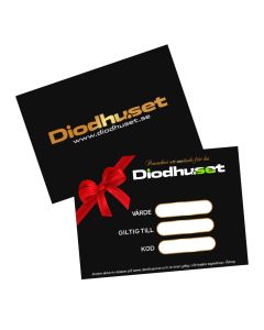 Presentkort Diodhuset