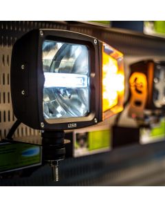 Plogljus LED med hel-, halv-, positionsljus, blinkers (80W, Glas med uppvärmning!)