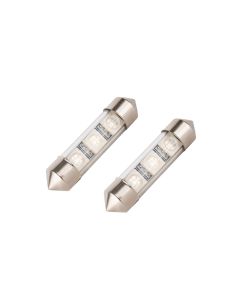 Blå spollampor C5W 36 mm (2-pack)