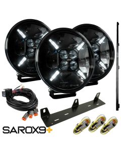 Sarox9+ Trinity LED-extraljuspaket (12 V)
