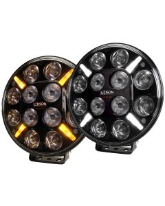 Pollux9+ Gen3 Strobe LED Extraljus 120W Powerboost (Driving / Spot Beam)