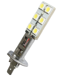 LEDSON LED-lampa med 12 SMD (AC, sockel H1, 6000K)