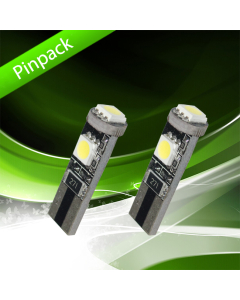 W5W/T10, 3 SMD, Xenonvit, CANBUS, Pinpack